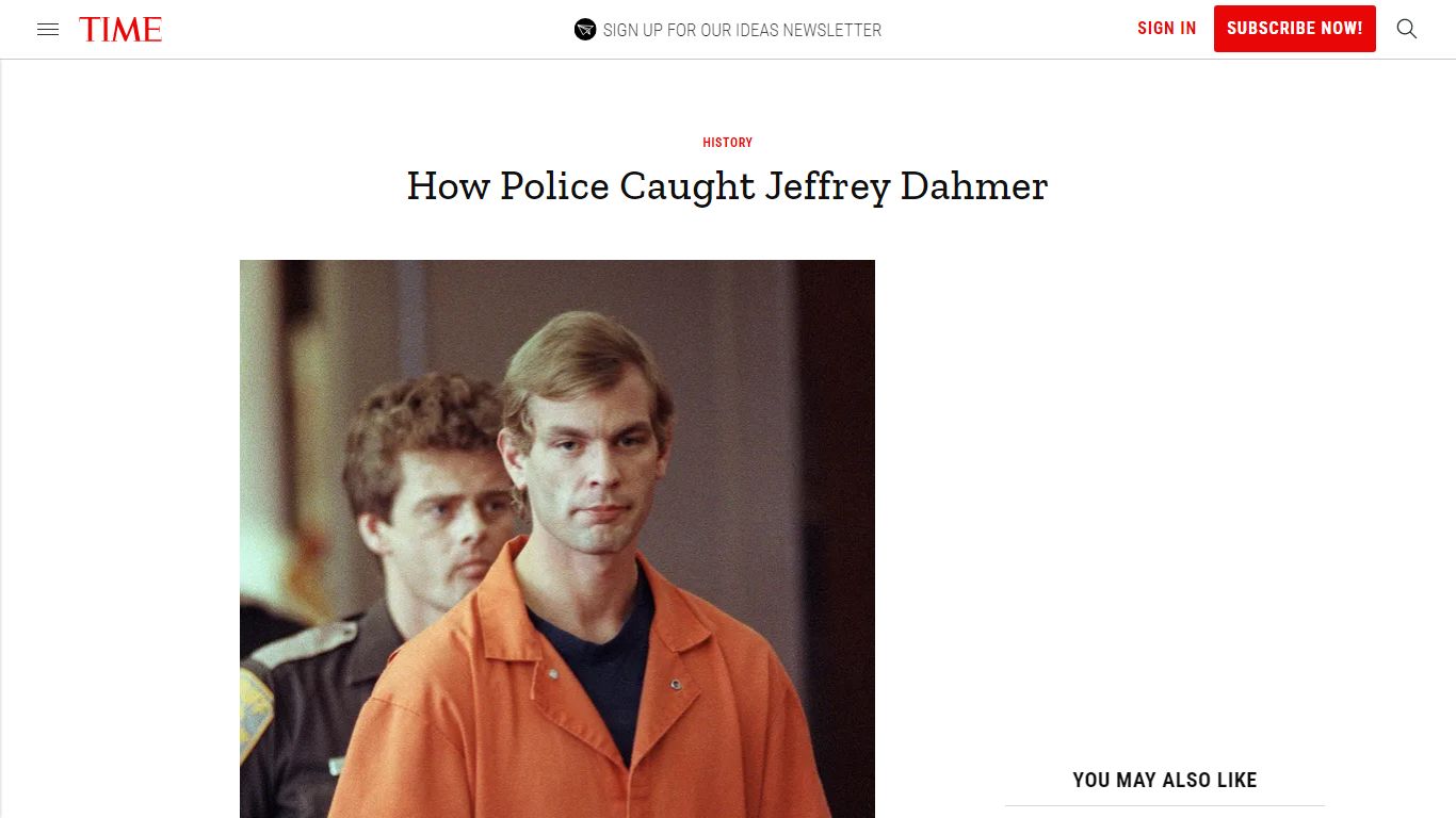 Jeffrey Dahmer Arrest: How They Caught Him 25 Years Ago | Time